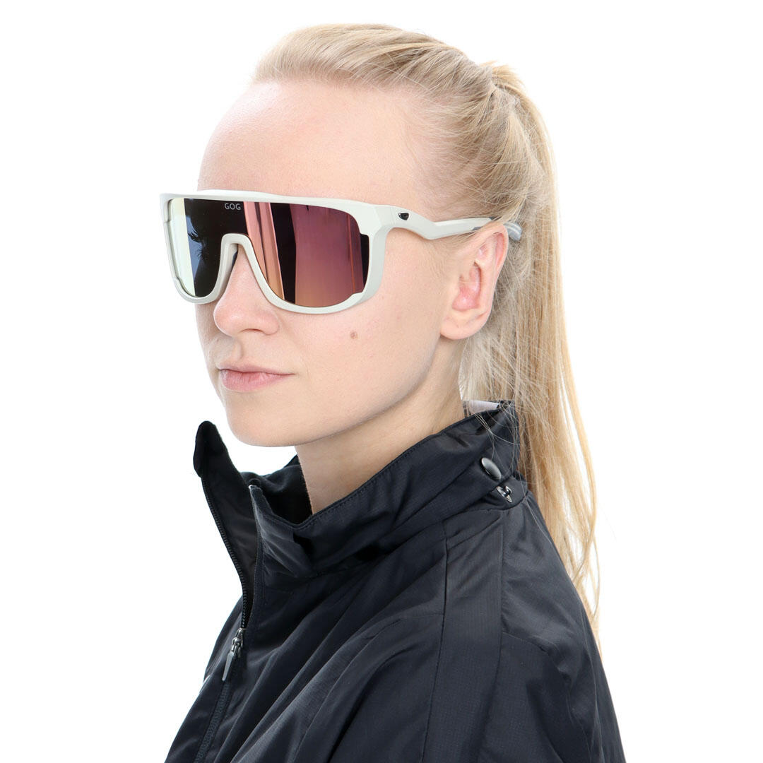 GOG - Lunettes vélo sport miroir durables unisexe UV400 6/7
