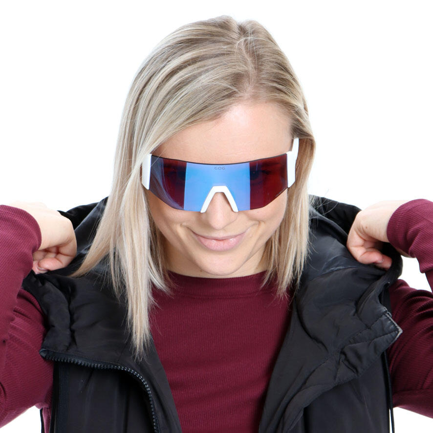 GOG - Lunettes vélo sport miroir contraste unisexe UV400 6/6