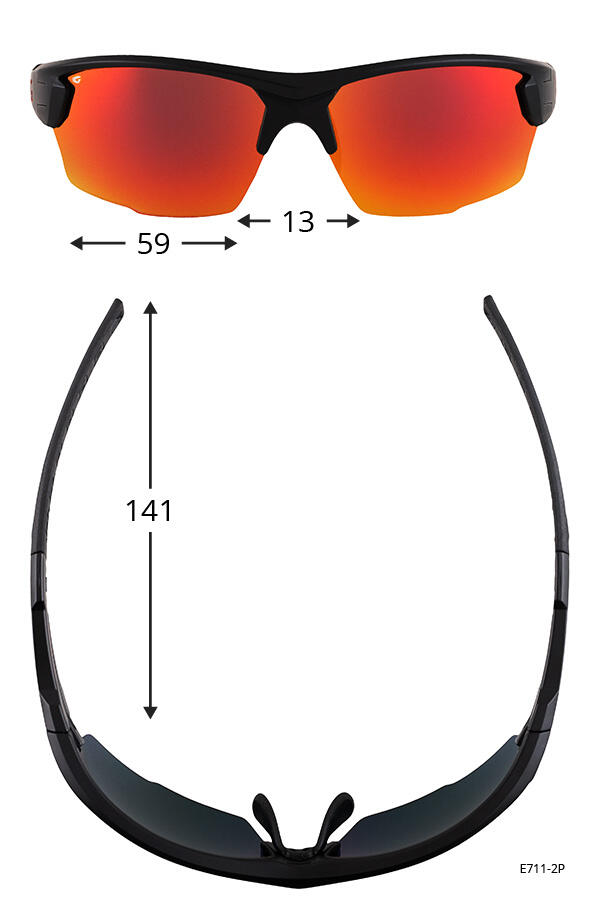 GOG - Lunettes de soleil unisexes polarisées miroir PC UV400 4/7