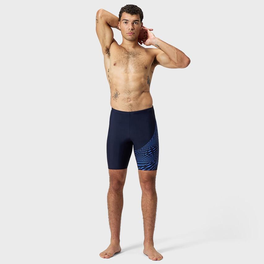 Maillot de Bain Speedo Medley Jammer Bleu Marine/Bleu Clair 5/7