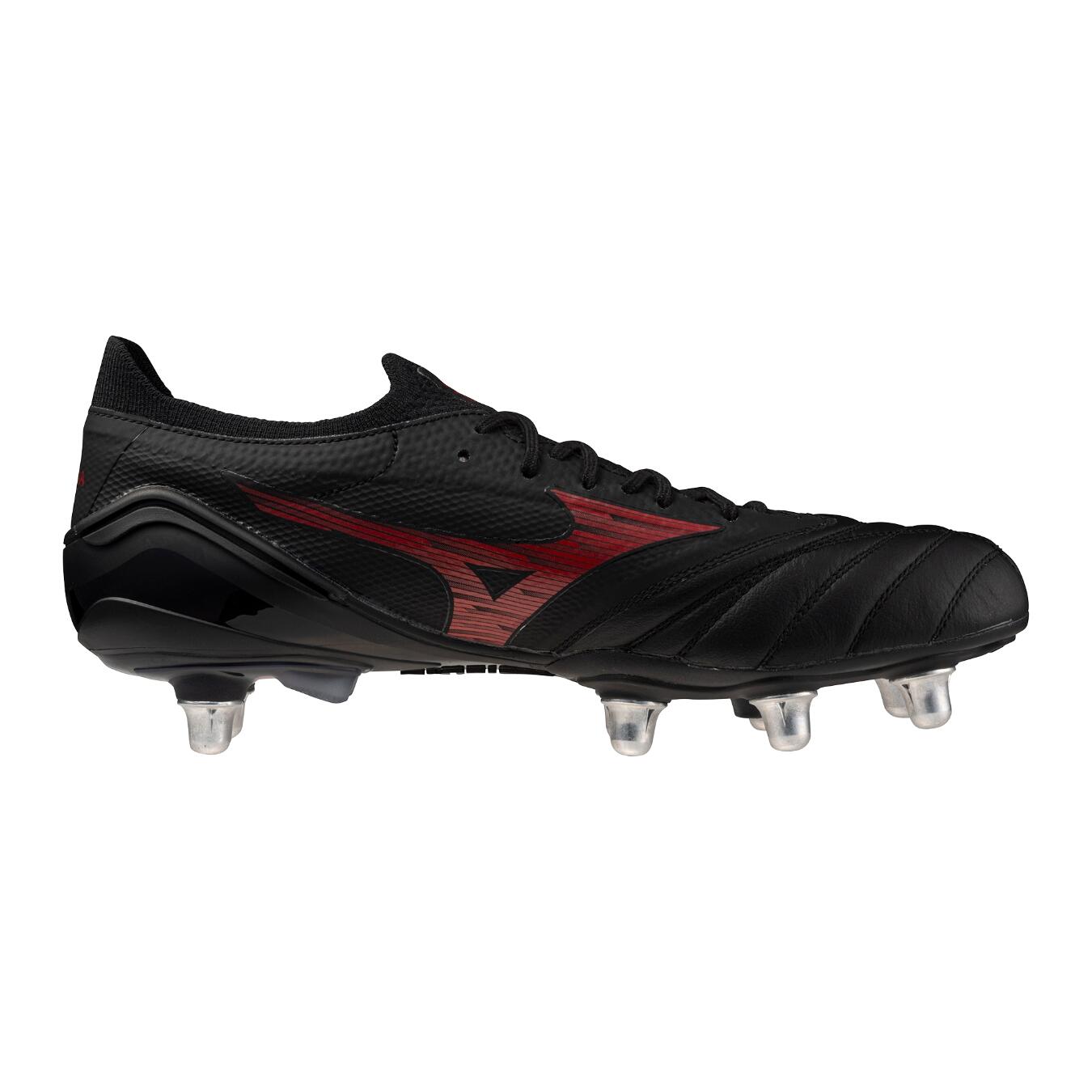 Rugby Schoenen Mizuno Morelia Neo Iv B Elite Si Zwart En Rood 3/5