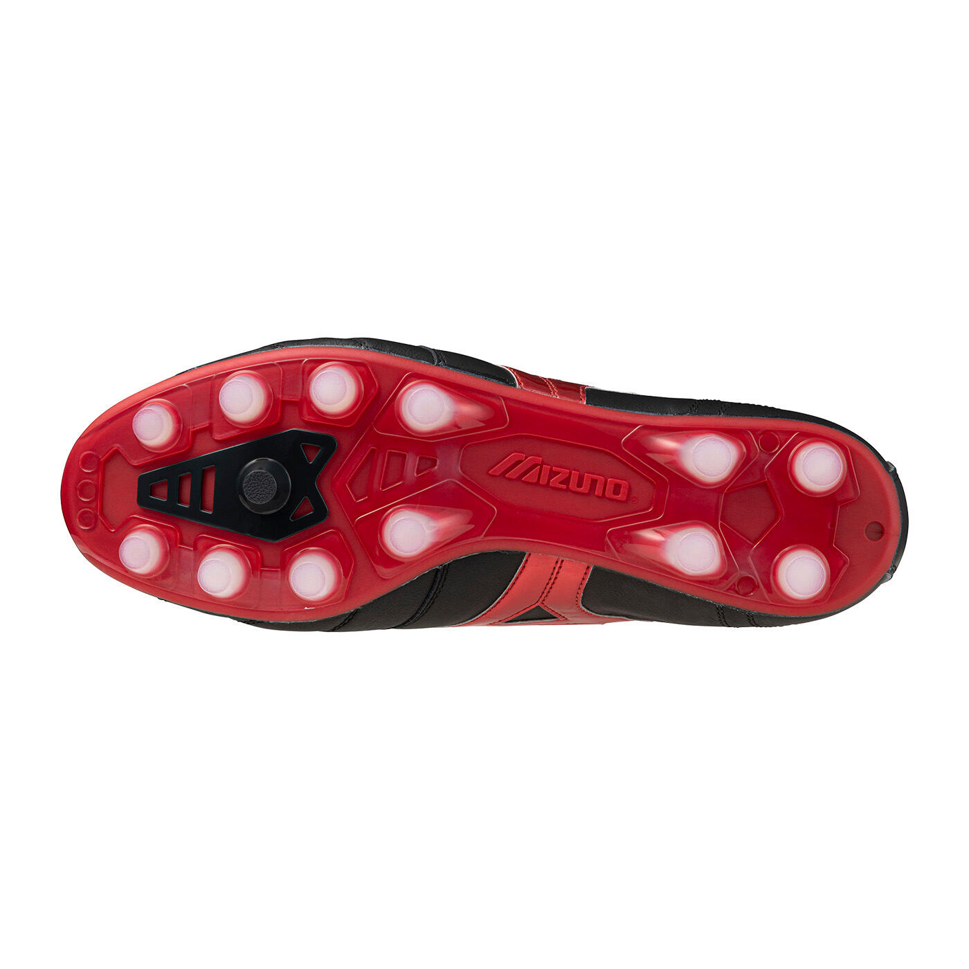 Scarpe da calcio Mizuno Morelia II Elite Nero e rosso 2/6