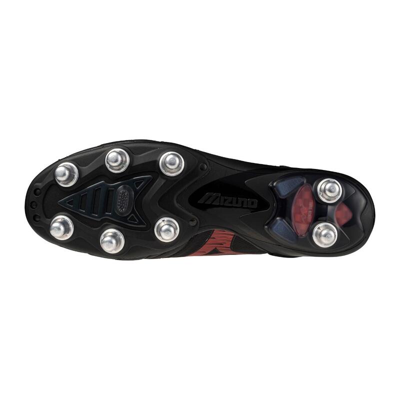 Cramponi Mizuno Morelia Neo IV B Elite SI negru și roșu