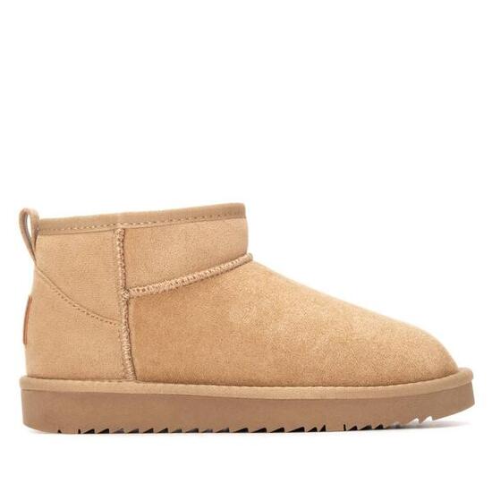 Flache Stiefeletten Damen Xti Beige