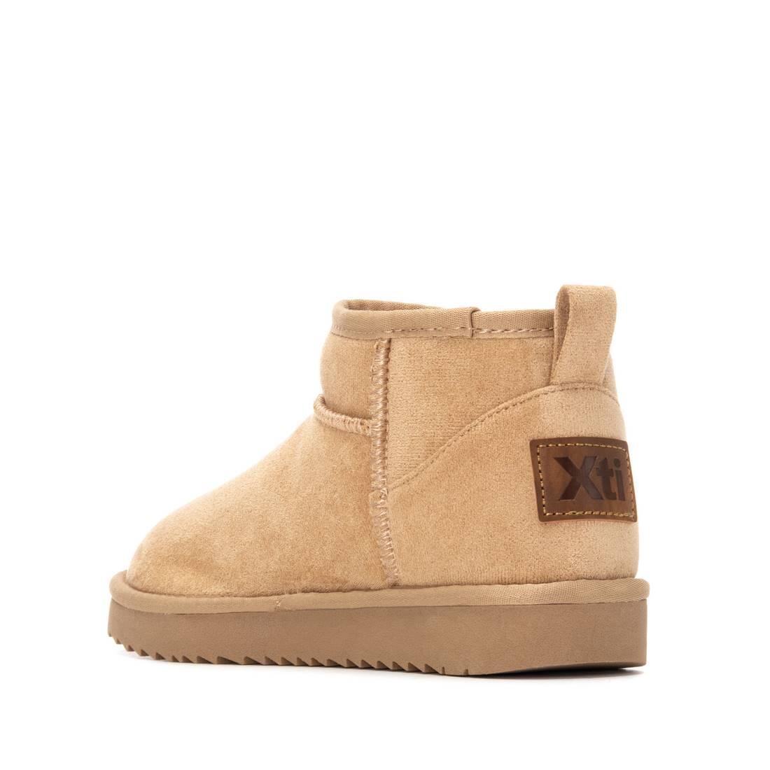 Bottines Plates Femme Xti  Beige 4/5