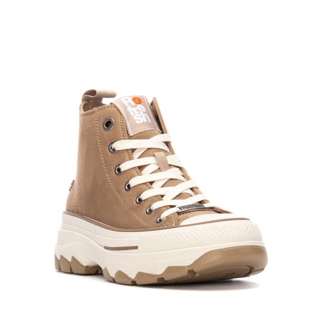 Zapatilla De Mujer Refresh 173078 Taupe 2/5