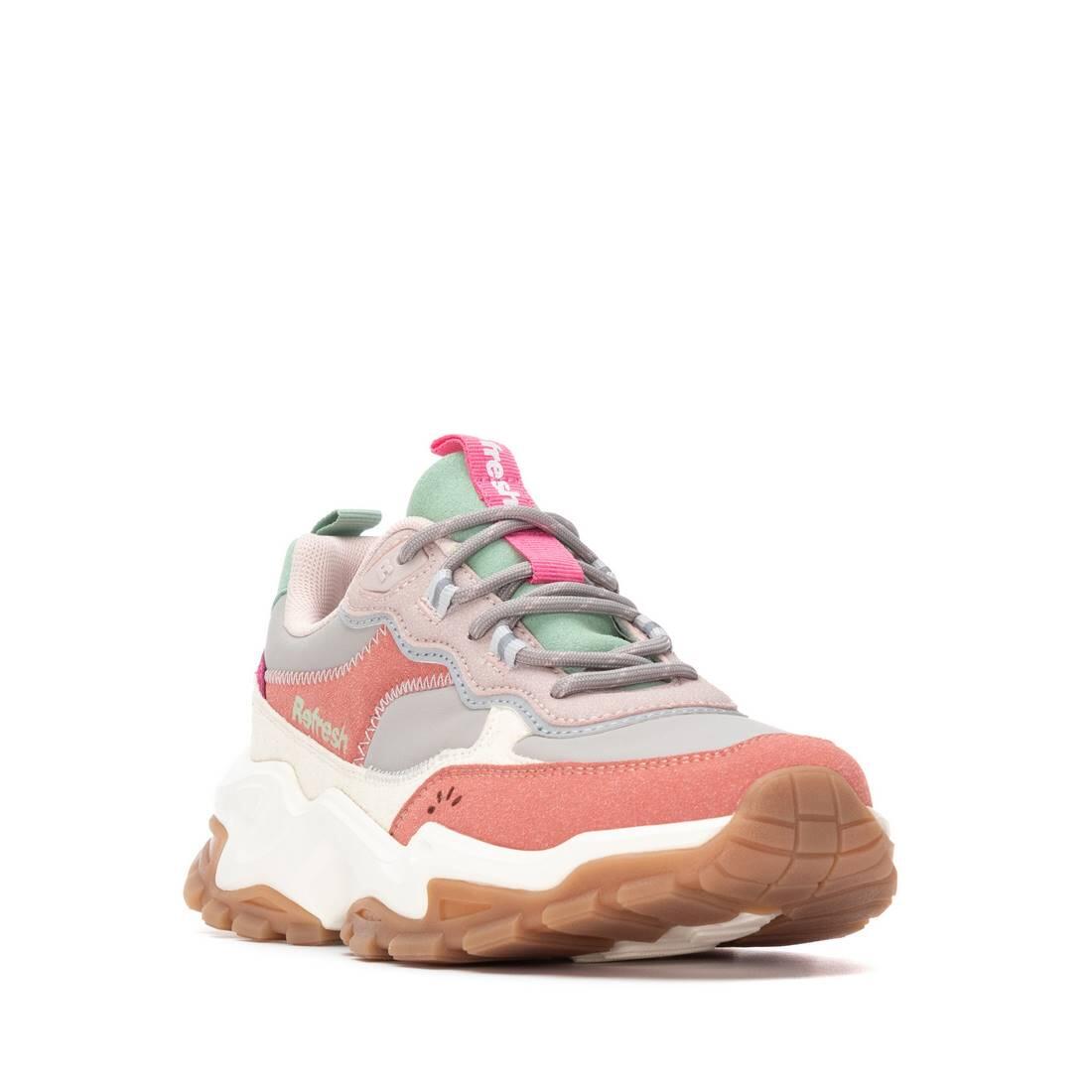Zapatilla De Mujer Refresh 173104 Nude 3/5