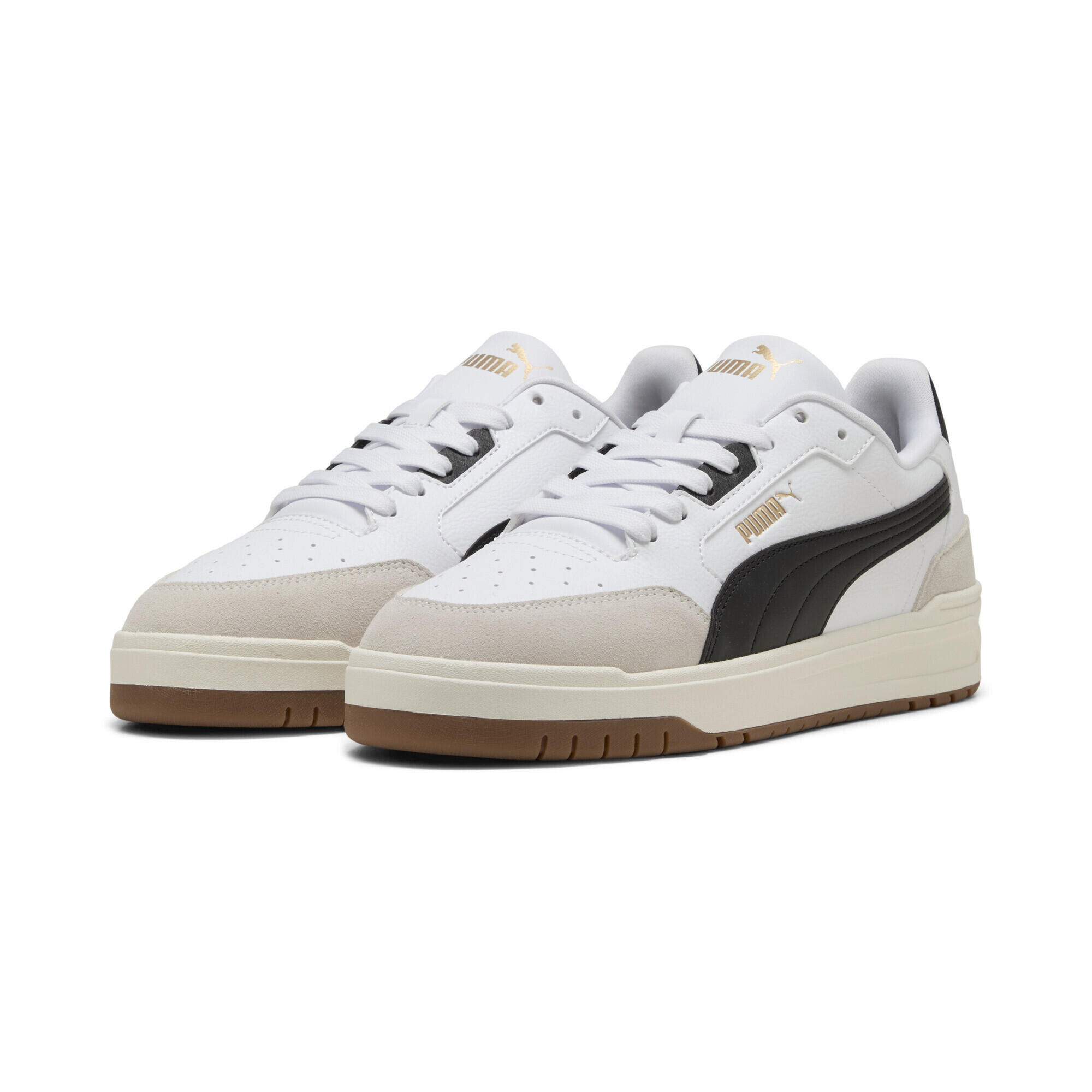 Puma - Sneakers Shuffle Downtown Unisexe Puma - Baskets - Blanc|gris|noir - Decathlon
