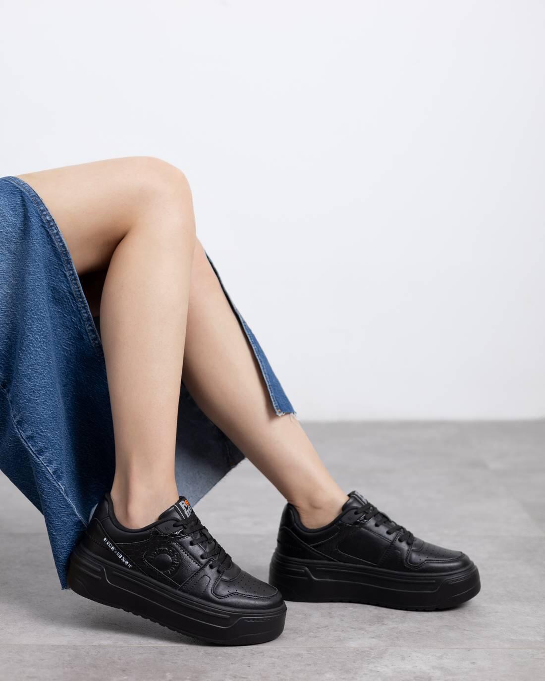 Zapatilla De Mujer Refresh 173109 Negro 5/5