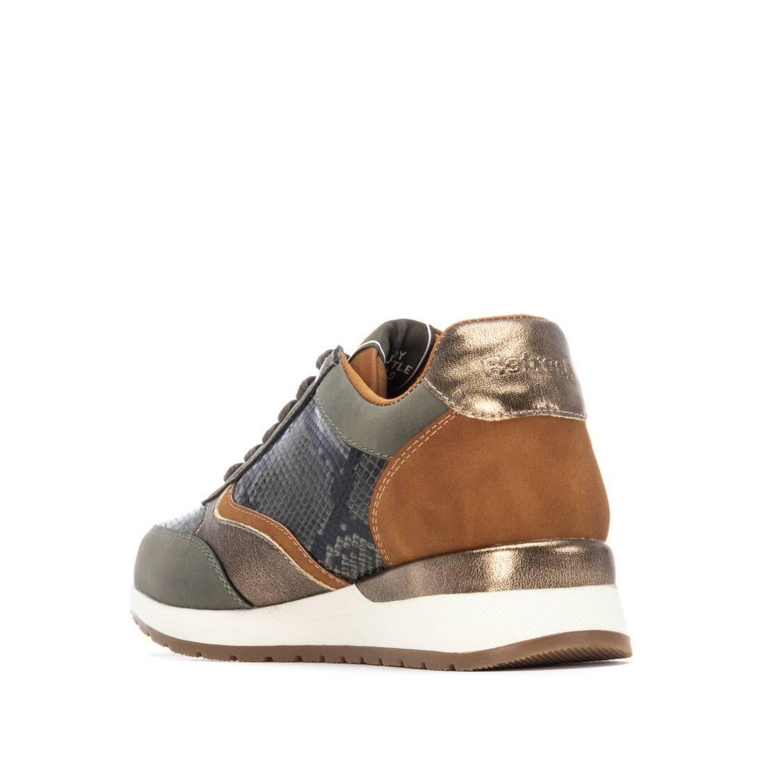 Zapatilla De Mujer Refresh 173177 Kaki 4/5