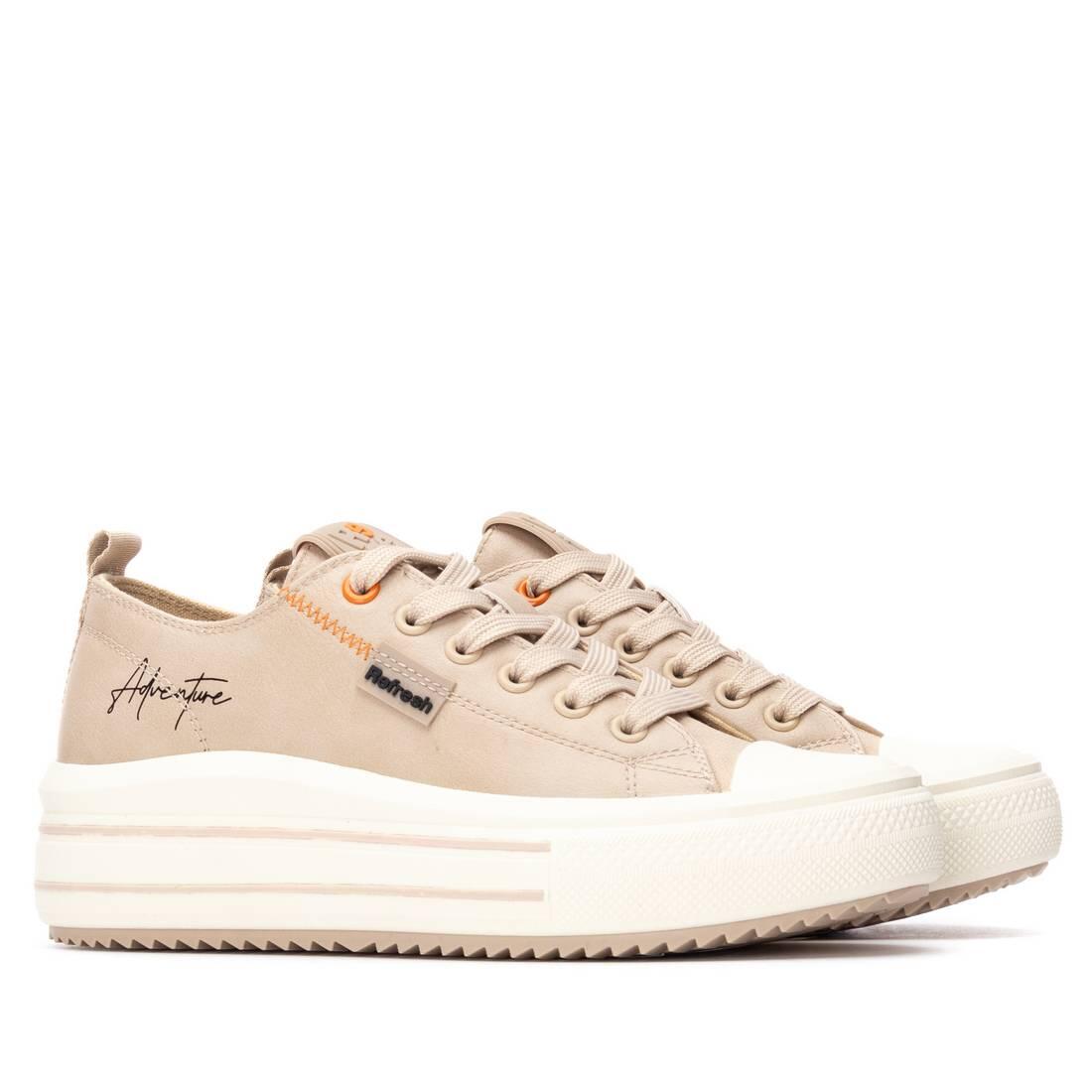 Zapatilla De Mujer Refresh 172940 Beige 4/5