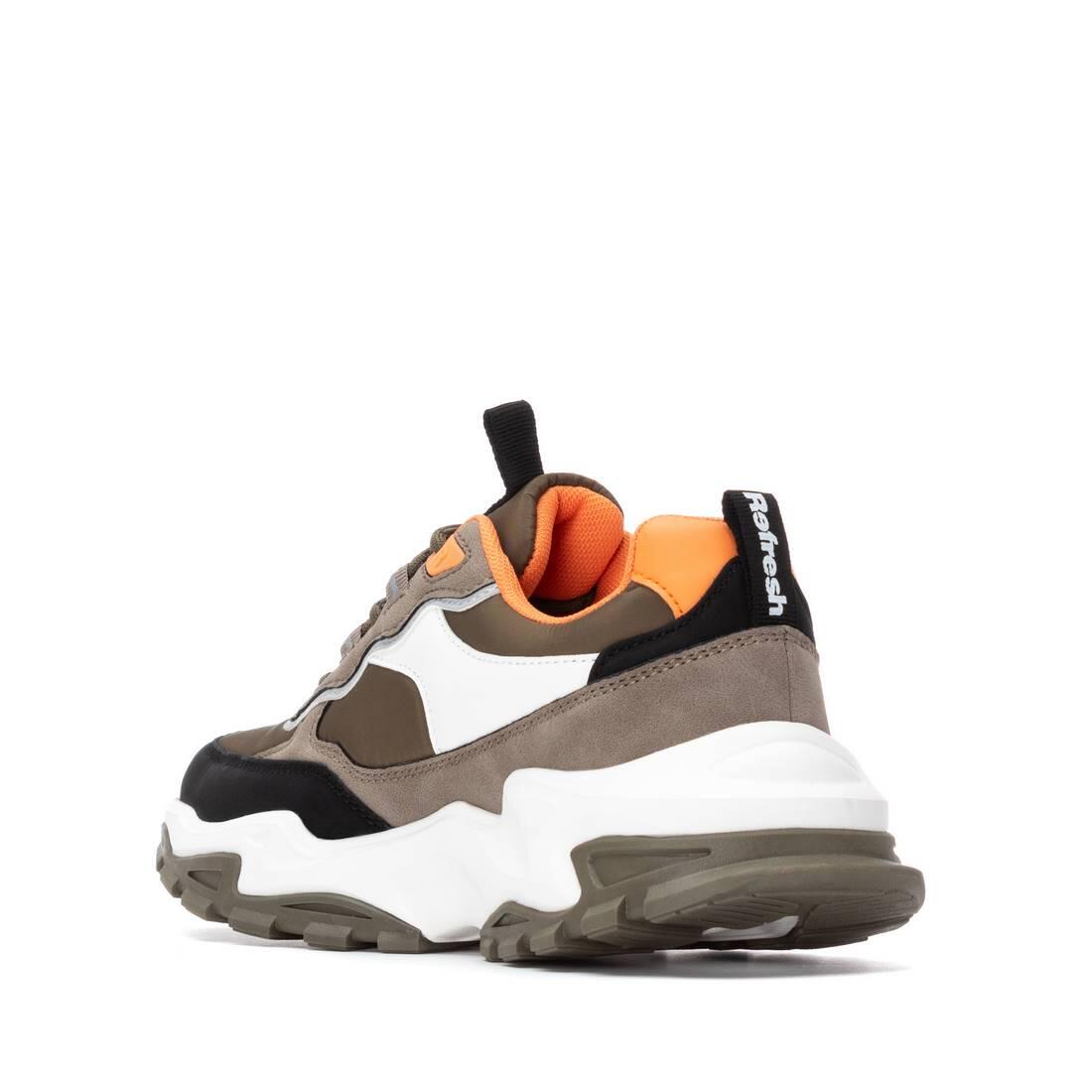 Zapatilla De Mujer Refresh 173104 Kaki 3/5