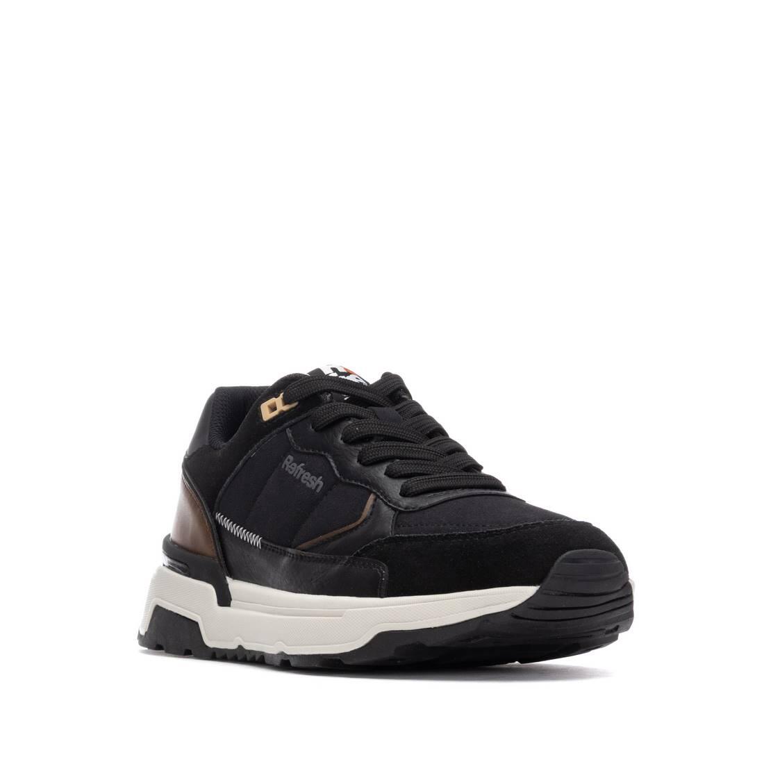 Zapatilla De Hombre Refresh 173174 Negro 2/4