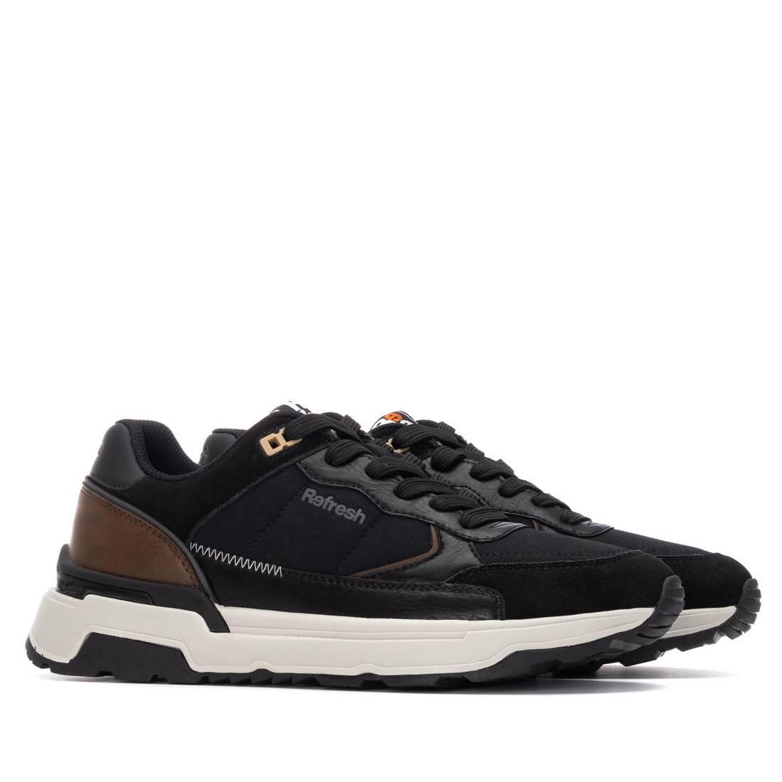 Zapatilla De Hombre Refresh 173174 Negro 4/4