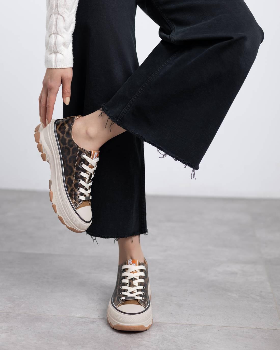 Zapatilla De Mujer Refresh 173079 Leopardo 5/5
