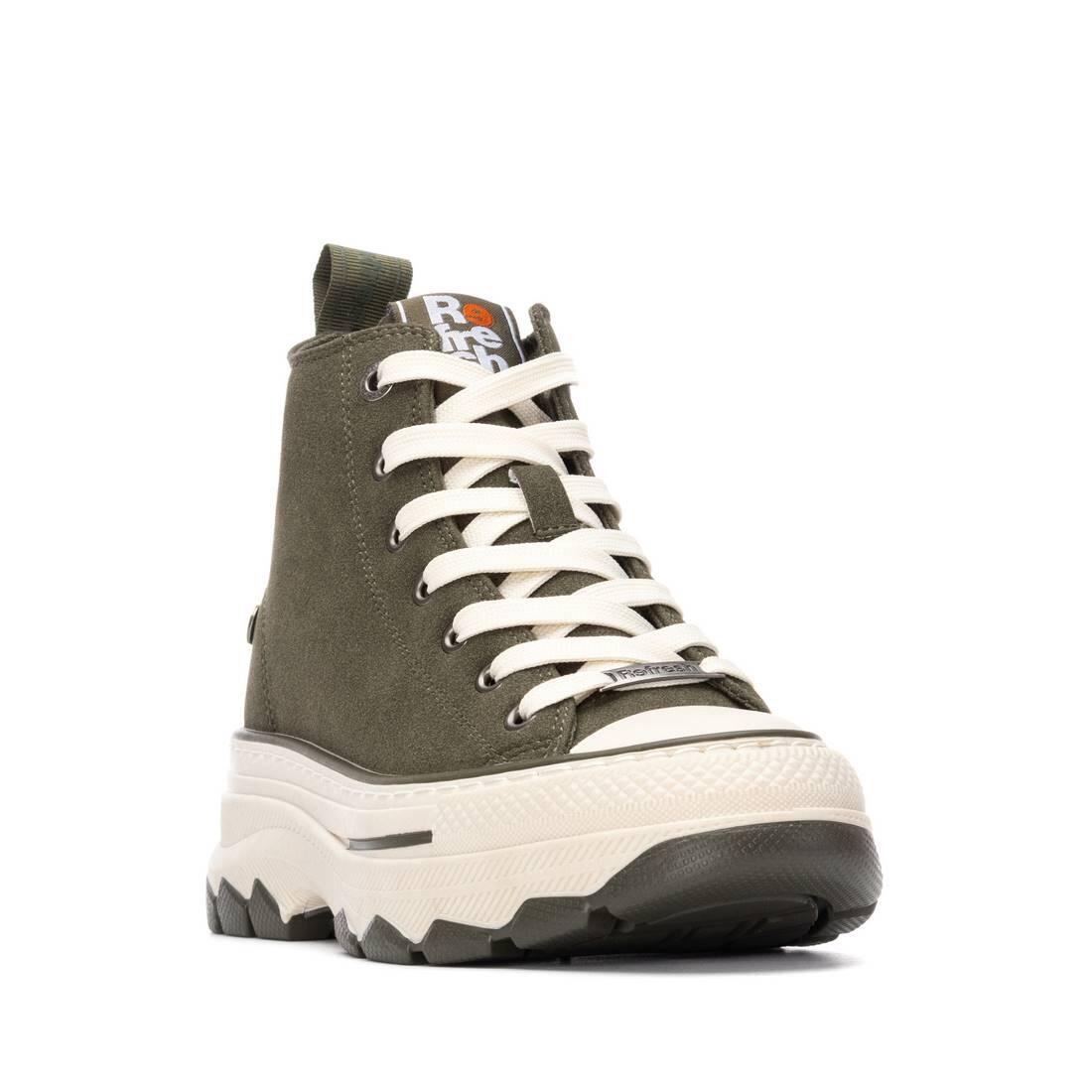 Zapatilla De Mujer Refresh 173078 Kaki 2/5