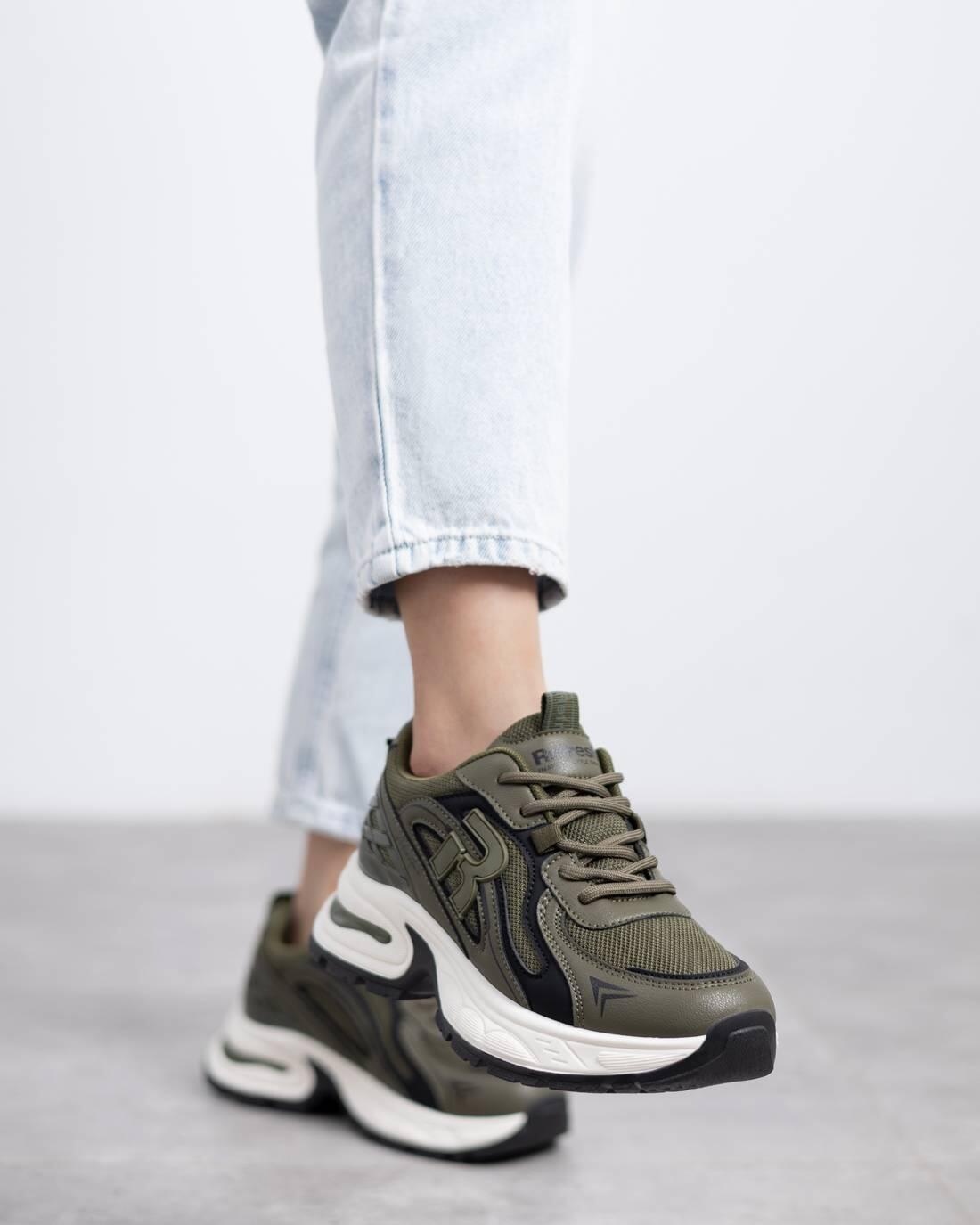 Zapatilla De Mujer Refresh 173052 Kaki 5/5