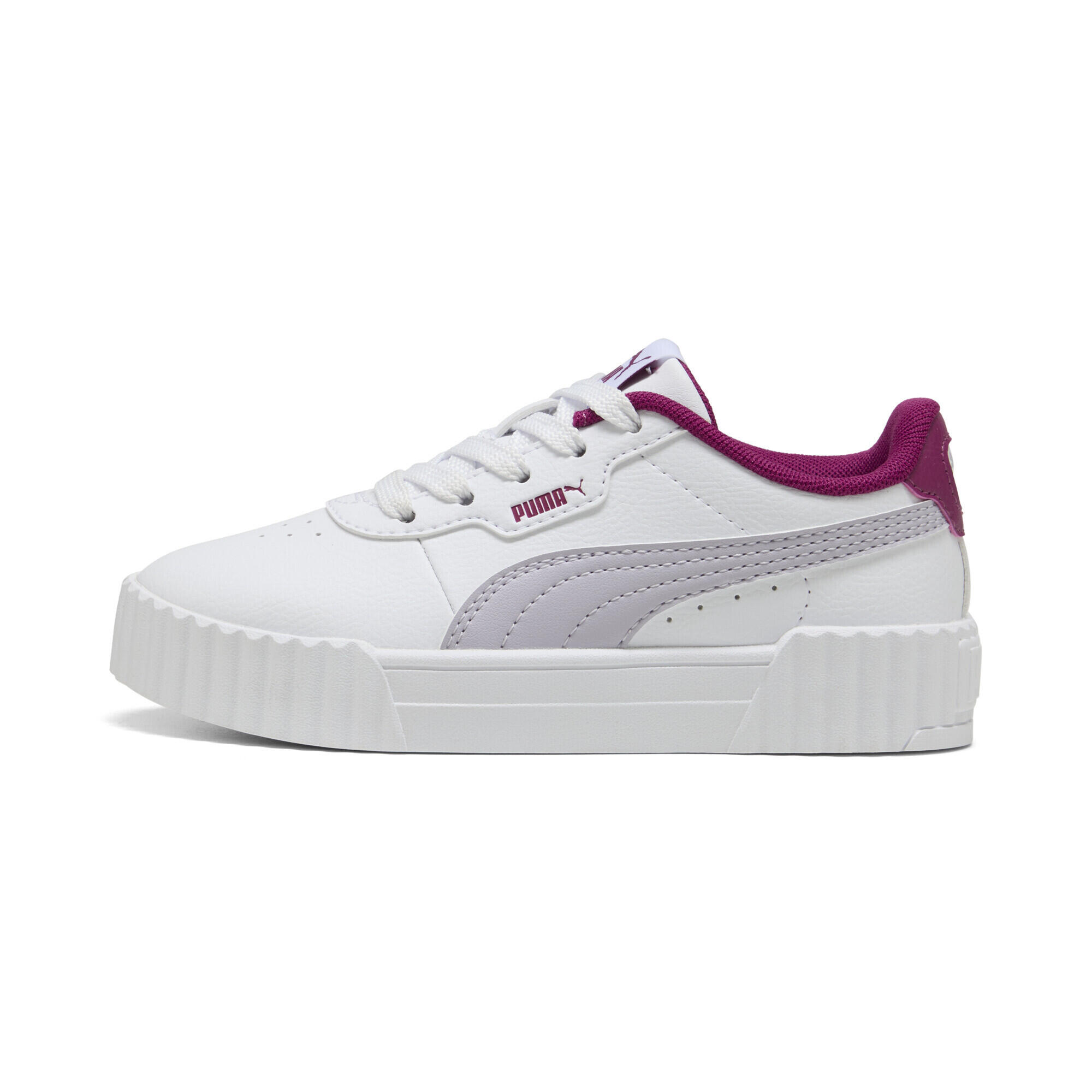 Sneakers Carina 3.0 per bambini PUMA White Lilac Crush Purple 3/7