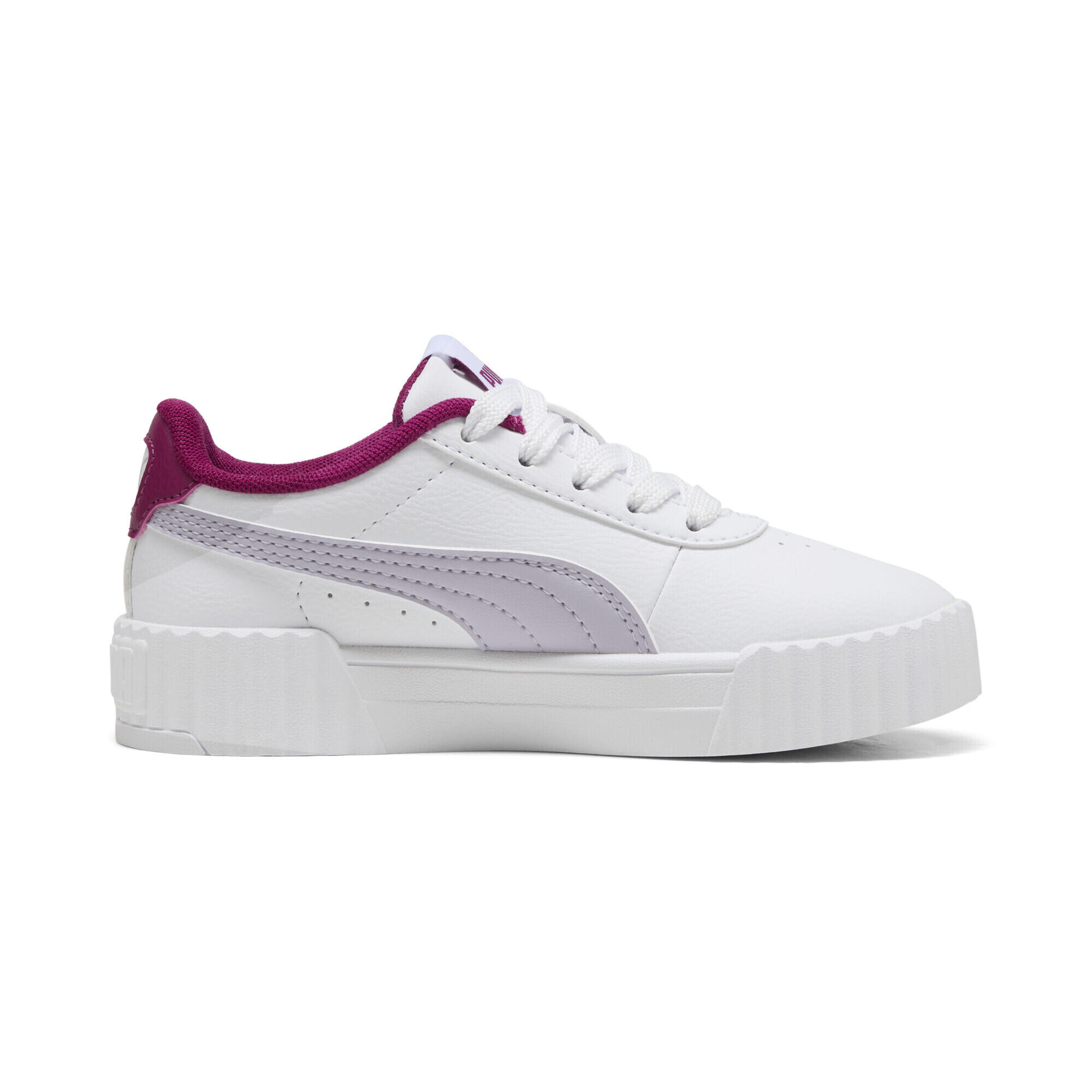 Sneakers Carina 3.0 per bambini PUMA White Lilac Crush Purple 5/7