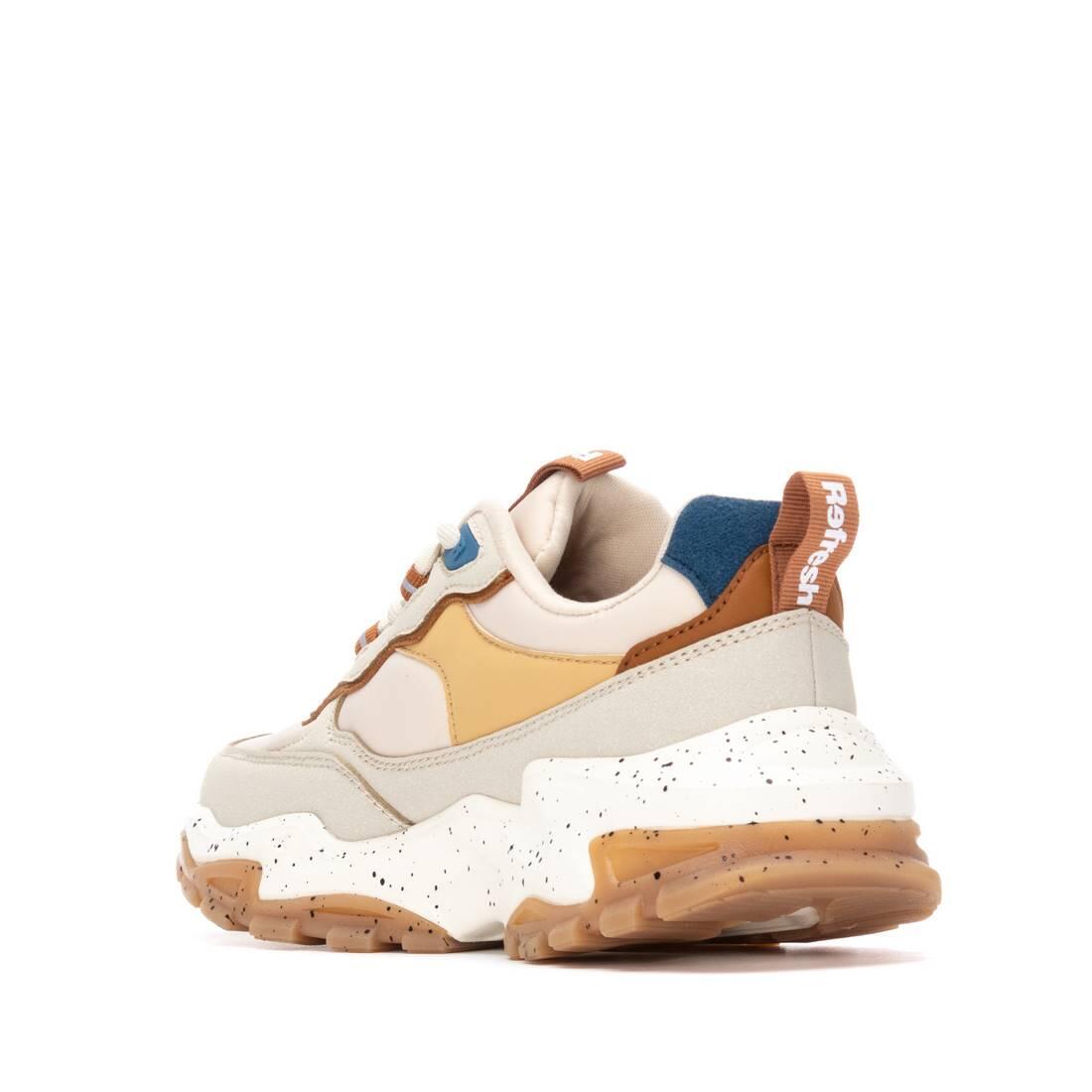 Zapatilla De Mujer Refresh 173104 Hielo 3/4