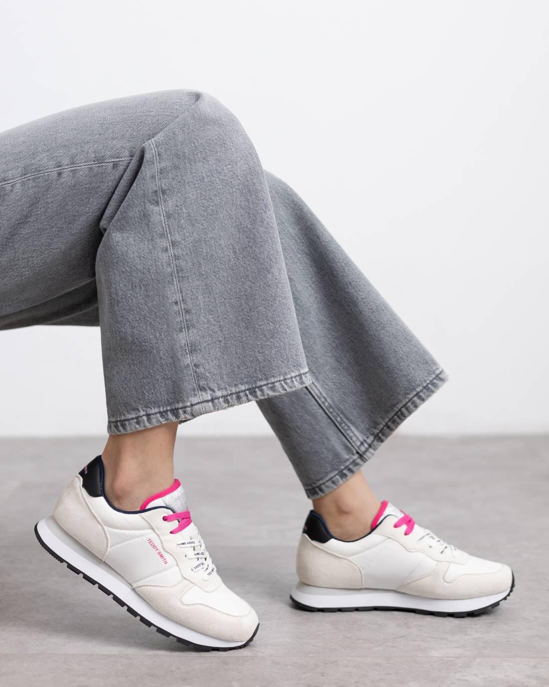 Zapatilla De Mujer Teddy Smith 120258 Blanco 5/5