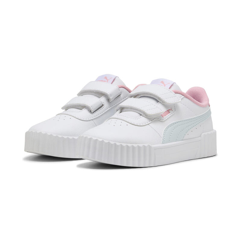 Dziecięce sneakersy Carina 3.0 PUMA White Sea Glass Blue