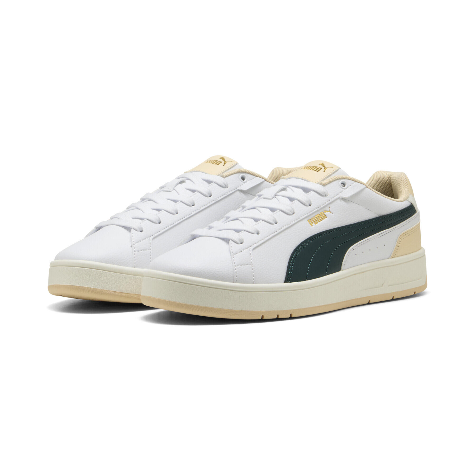 PUMA Sneakers Court Classic unisex PUMA White Green Terrain Canvas Beige