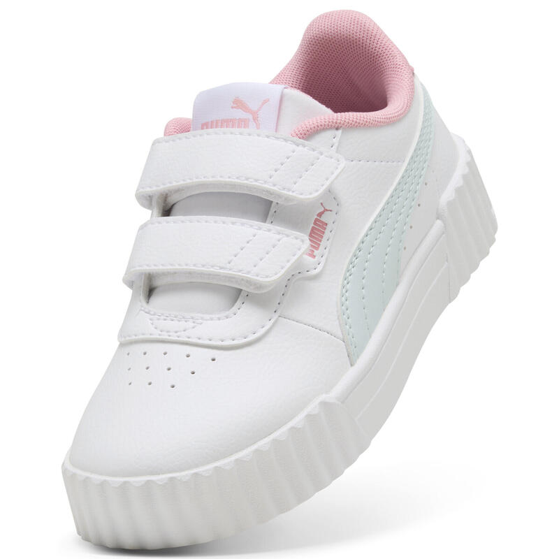 Dziecięce sneakersy Carina 3.0 PUMA White Sea Glass Blue