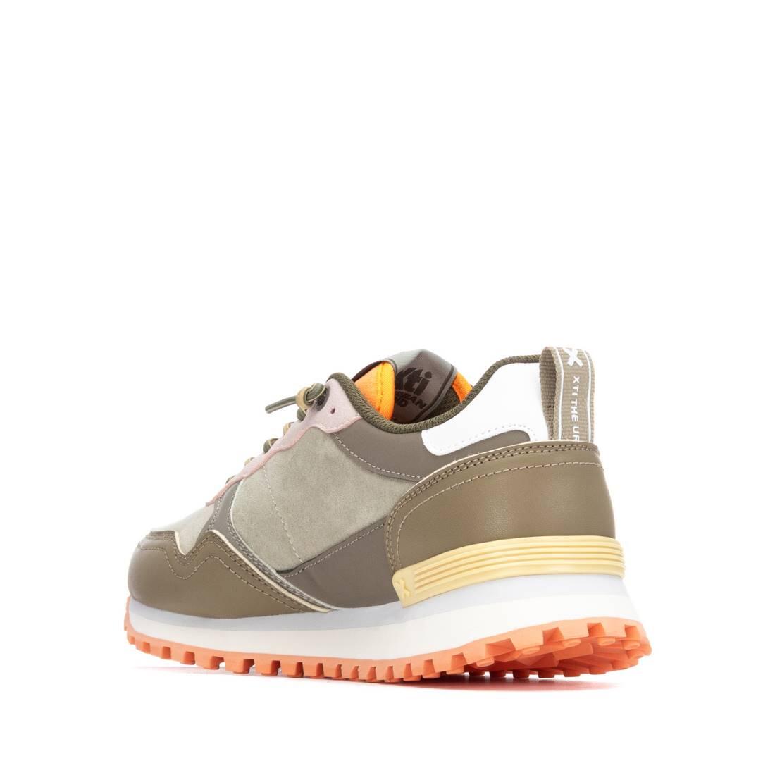 Zapatilla De Mujer Xti 144156 Kaki 4/6