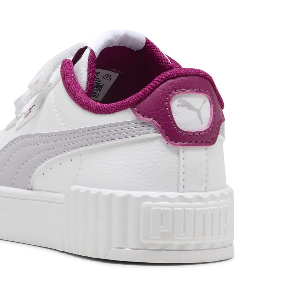 Dziecięce sneakersy Carina 3.0 PUMA White Lilac Crush Purple
