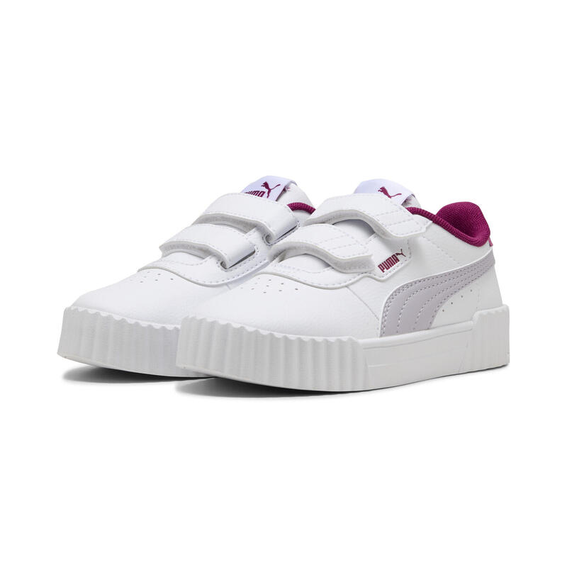 Dziecięce sneakersy Carina 3.0 PUMA White Lilac Crush Purple
