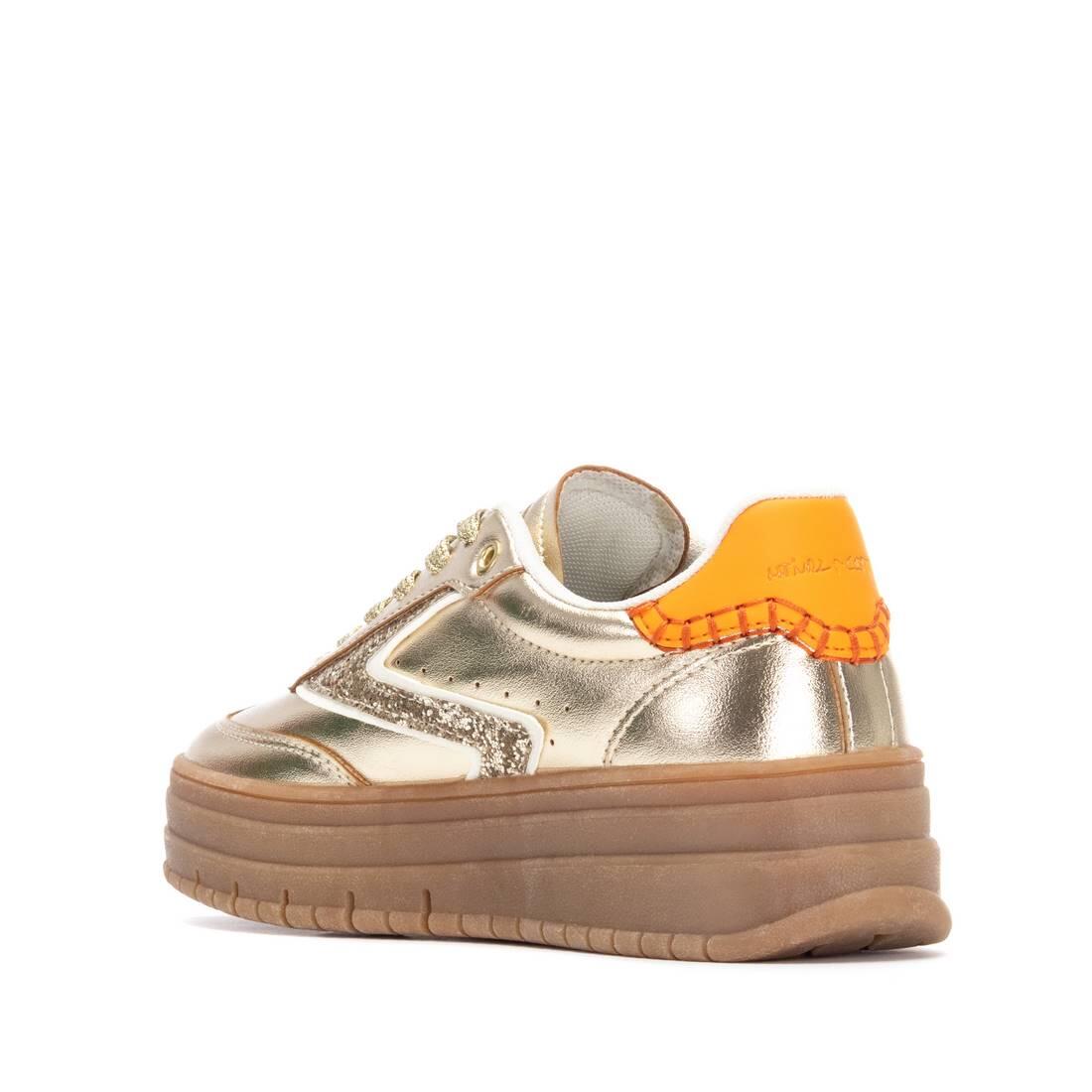 Zapatilla De Mujer Teddy Smith 120305 Oro 3/3
