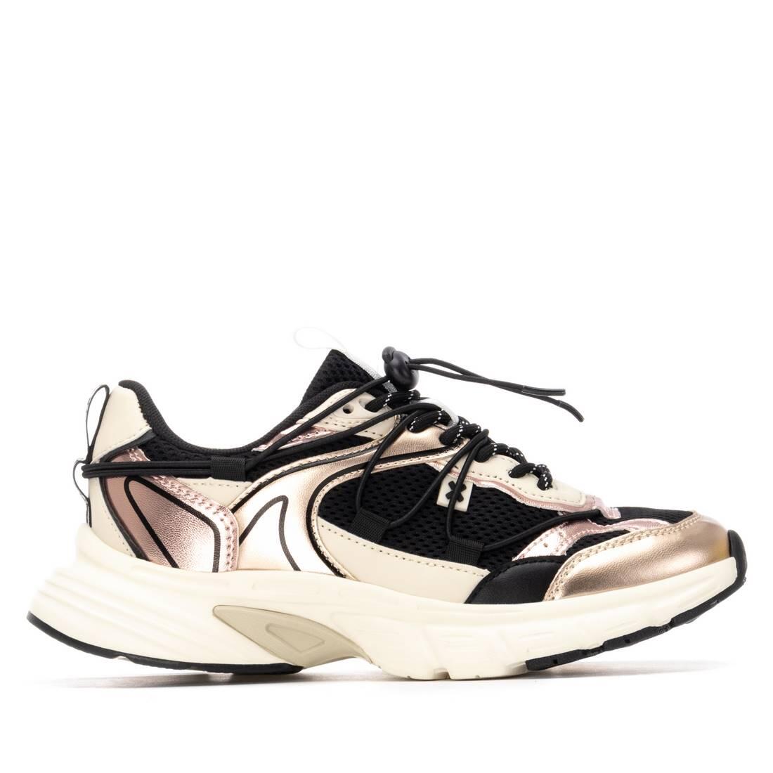 Xti - Chaussure De Randonnée Baskets Femme Xti 144534 Noi - Baskets - Noir|orange|rose - Decathlon