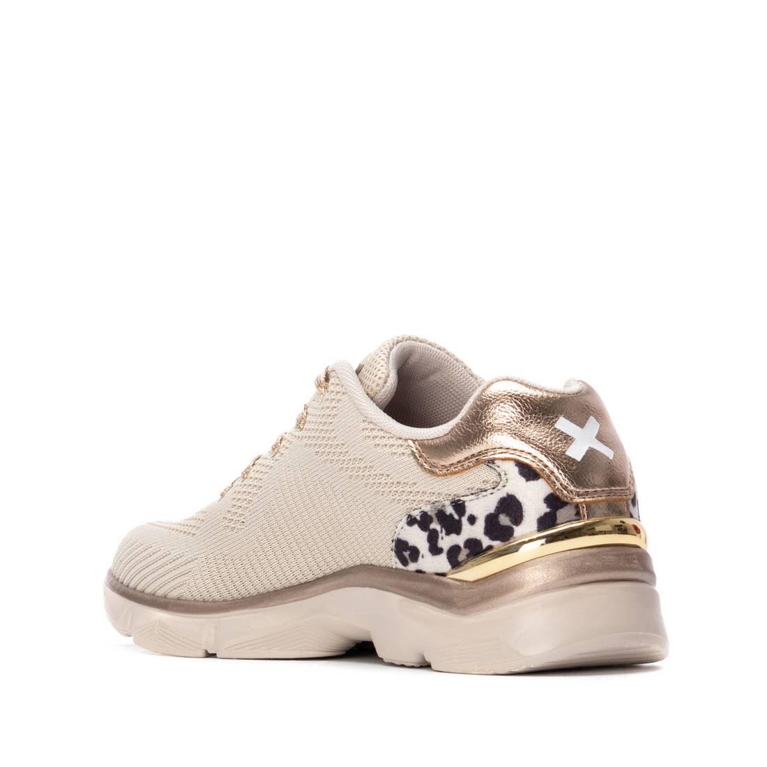 Zapatilla De Mujer Xti 144361 Beige 3/5