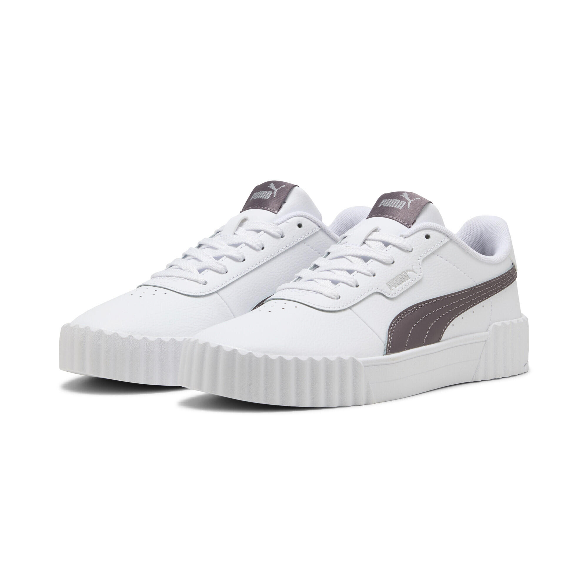 PUMA Sneakers Carina 3.0 da donna PUMA White Raisin Purple
