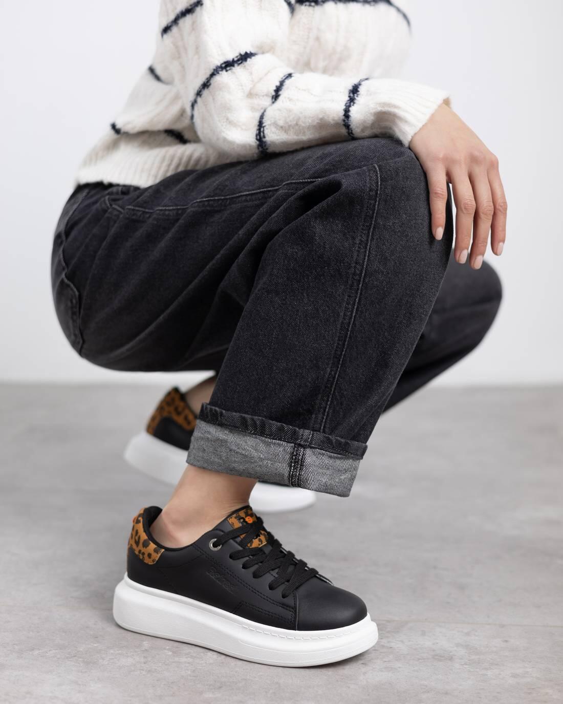 Zapatilla De Mujer Refresh 173219 Negro 5/5