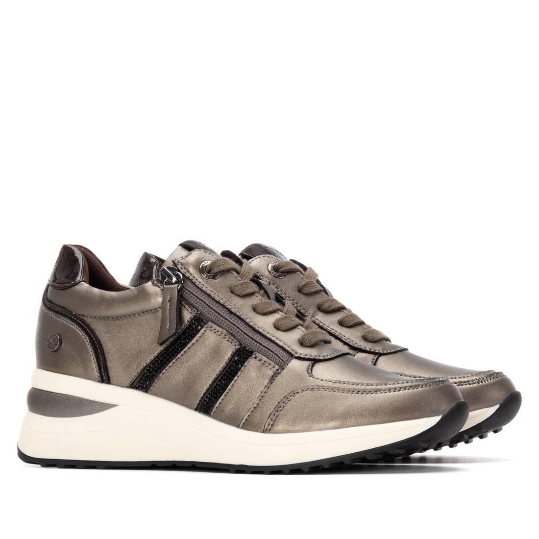 Zapatilla De Mujer Xti 144407 Plomo 5/6