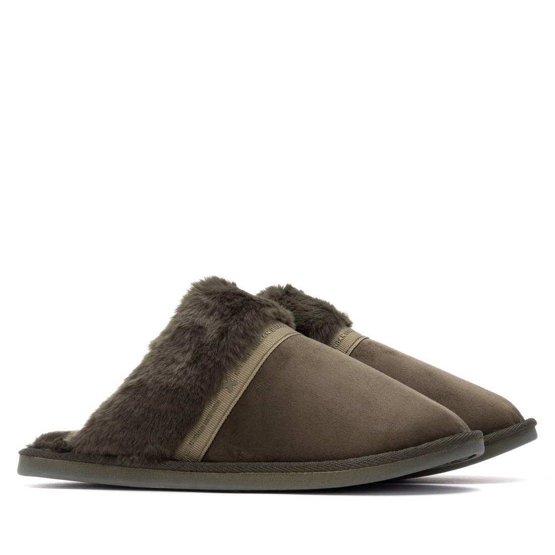 Zapatilla De Casa De Hombre Xti 144572 Kaki 4/5