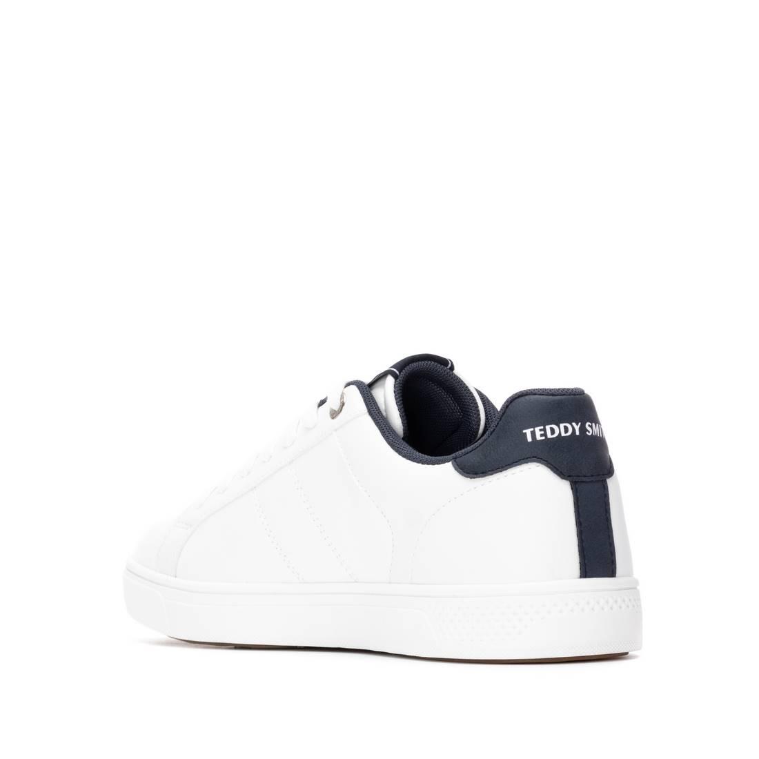 Baskets Teddy smith modèle 120307-BLANCO pour homme 3/4
