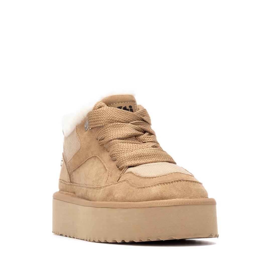 Bottines Plates Femme Xti  Beige 2/3
