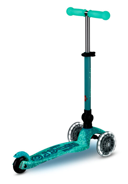 Patinete Micro Mini Deluxe Plegable Orion LED Azul 3/5
