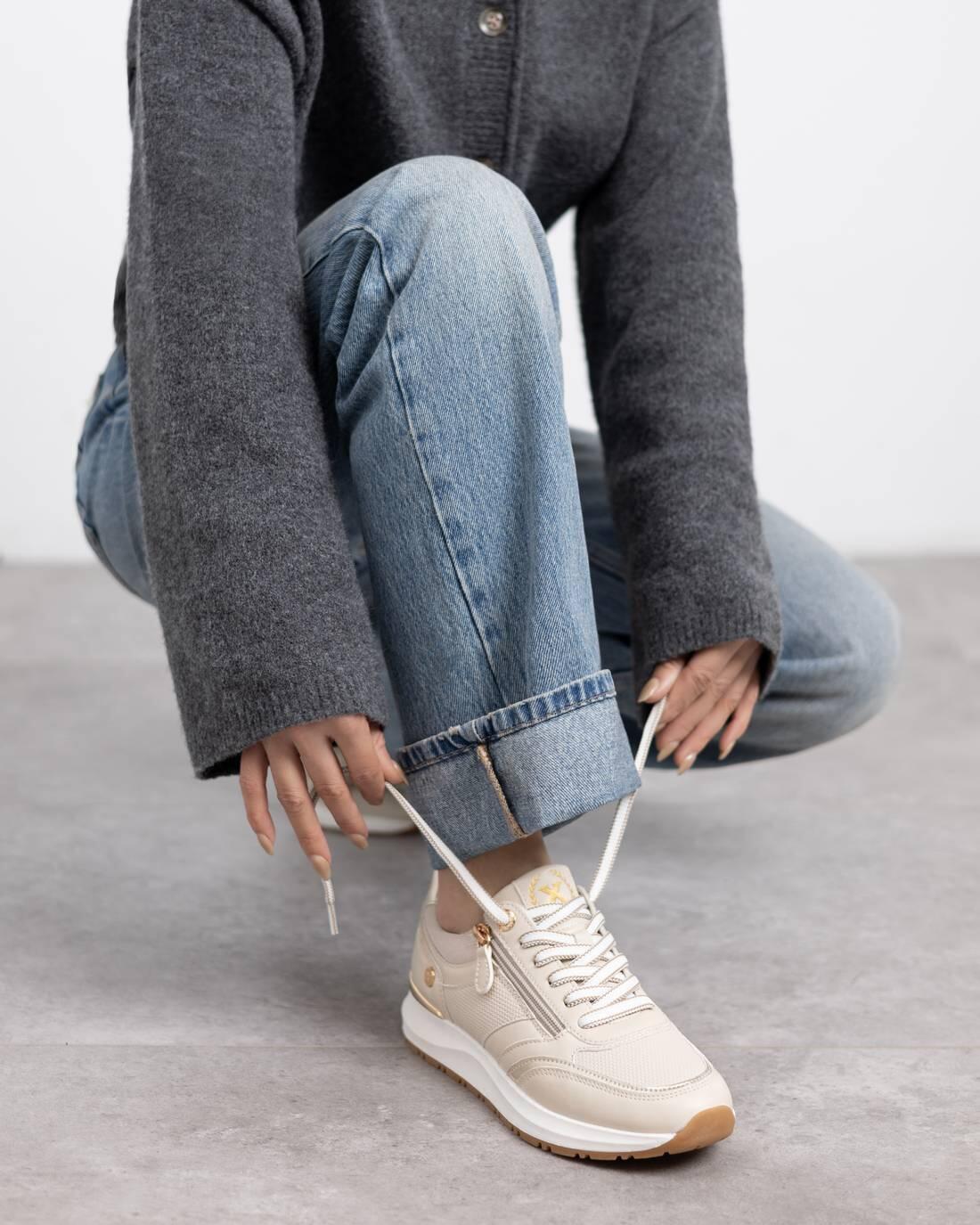 Zapatillas Dames Xti  Beige 6/6