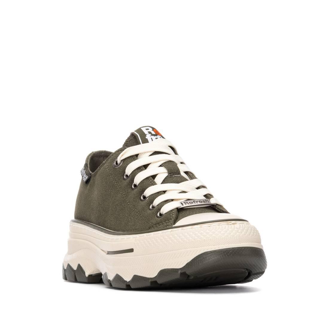 Zapatilla De Mujer Refresh 173079 Kaki 3/5
