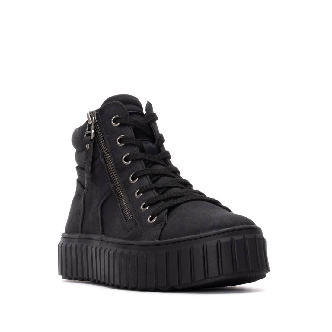 Bottines Plates Femme Refresh  Noir 2/5