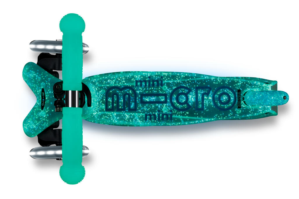 Patinete Micro Mini Deluxe Plegable Orion LED Azul 4/5