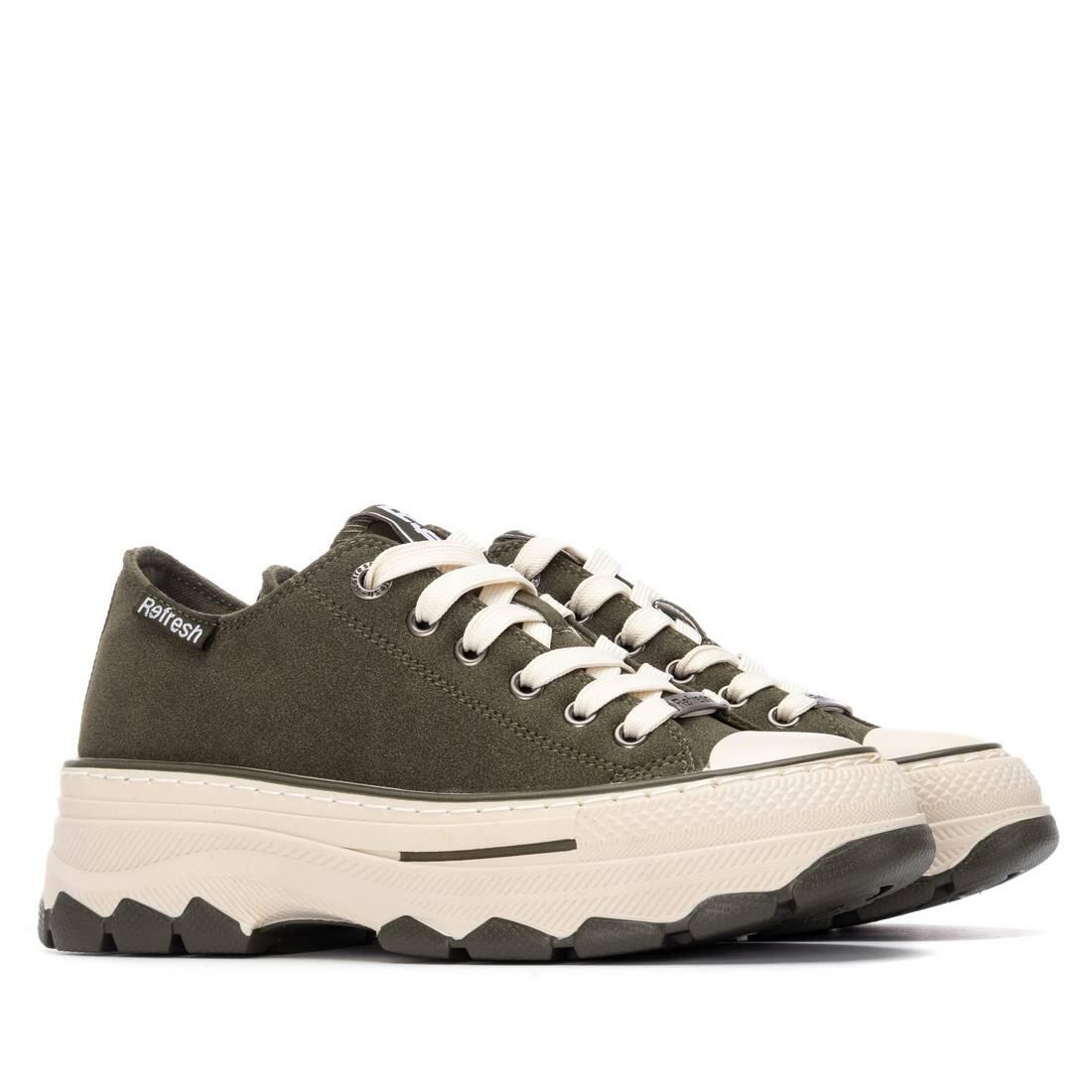 Zapatilla De Mujer Refresh 173079 Kaki 5/5