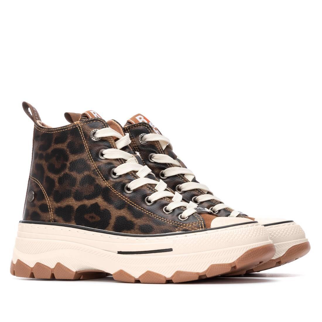 Zapatilla De Mujer Refresh 173078 Leopardo 4/5