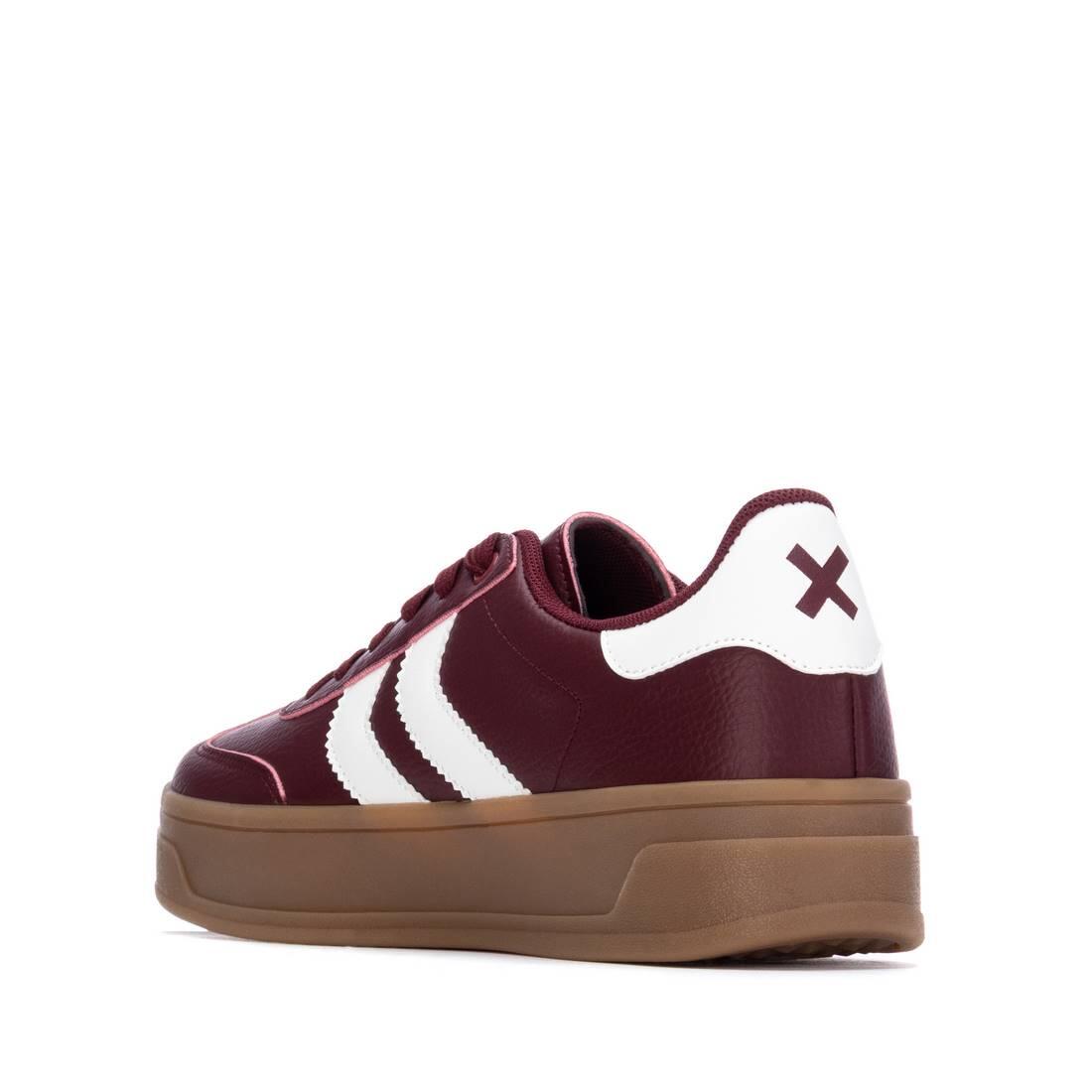 Zapatillas Mujer Xti  Burdeos 4/6