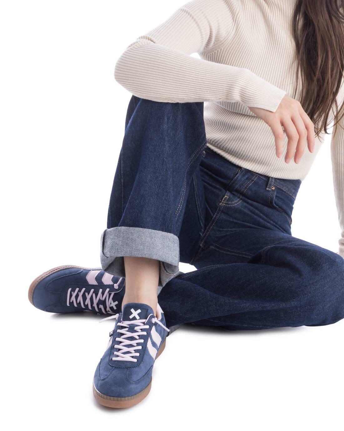 Zapatilla De Mujer Xti 144170 Navy 2/6