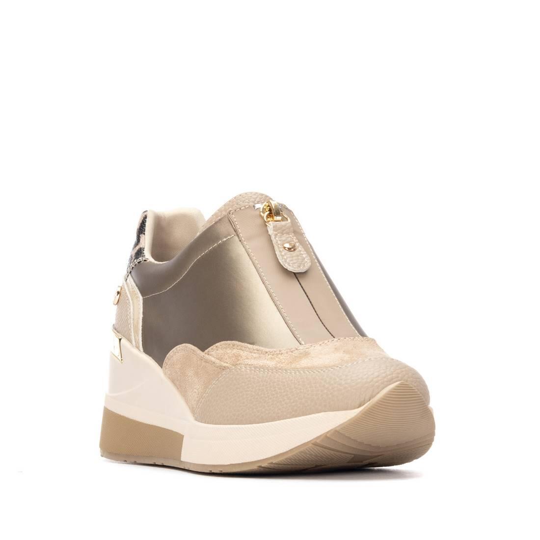 Zapatilla De Mujer Xti 144655 Beige 2/4